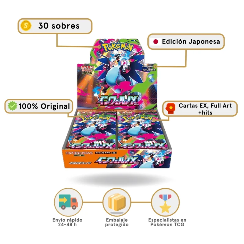 Booster Box Mega Inferno X M2 Japonesa
