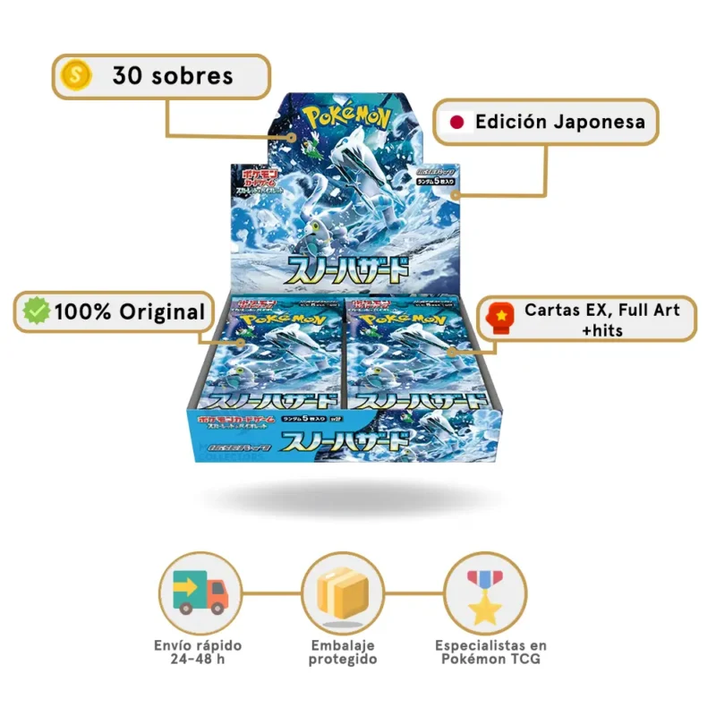 Booster Box Snow Hazard Japonesa