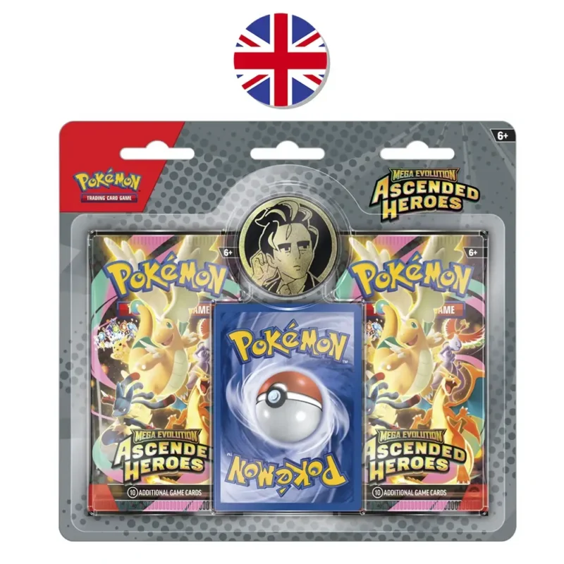 Blister de 2 sobres Héroes Ascendentes (Inglés)